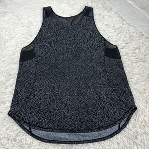 Lululemon Sculpt Tank II Soundwave White Black / Black